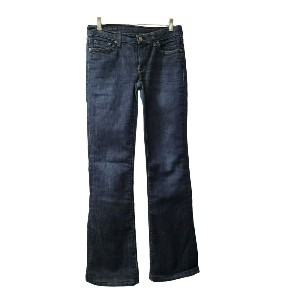 Citizens of Humanity Amber Jeans, Size 28 High Rise Boot Cut, Bottom Hem wear